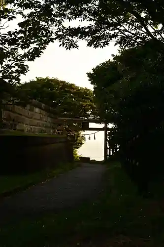 沖之御前地之御前遥拝所(島根県)