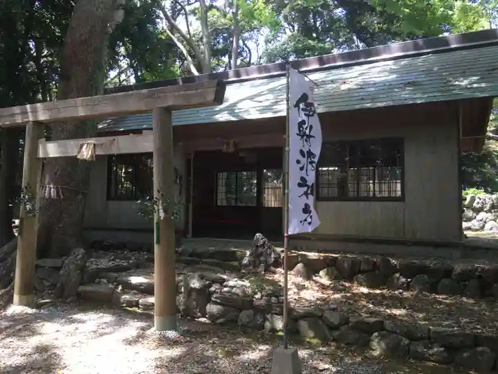 伊射波神社の鳥居