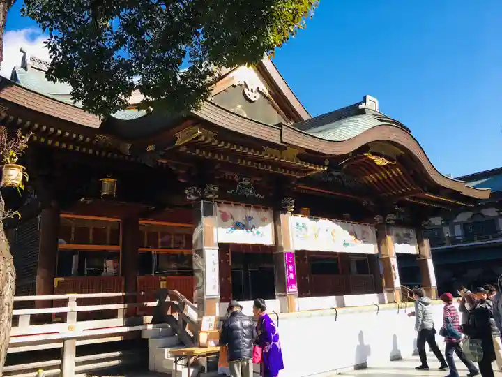 湯島天満宮の本殿・本堂