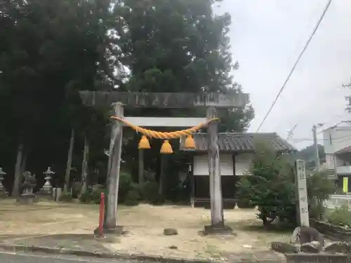 神明社の御朱印