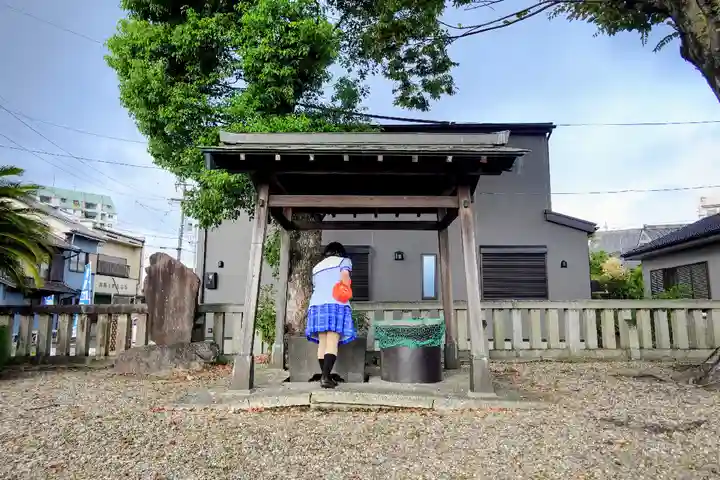 小倉神社の手水舎