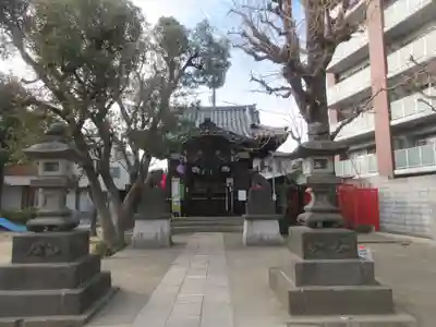 矢口氷川神社の本殿・本堂