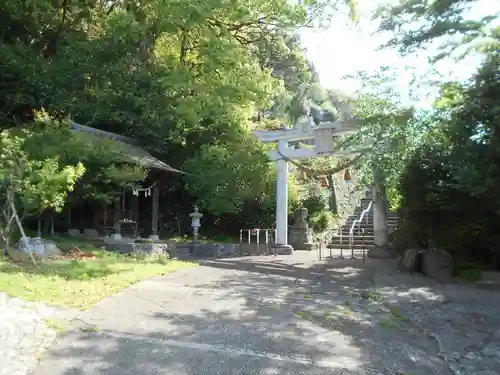 中村神社の鳥居