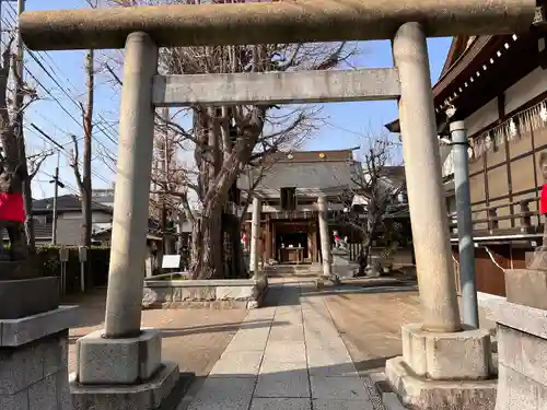 飛木稲荷神社の鳥居