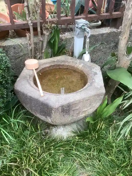 安楽寺の手水舎