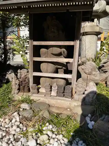 松陰神社の像