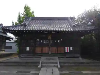 大瀬氷川神社の本殿・本堂