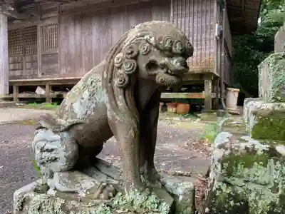 金氣神社の狛犬