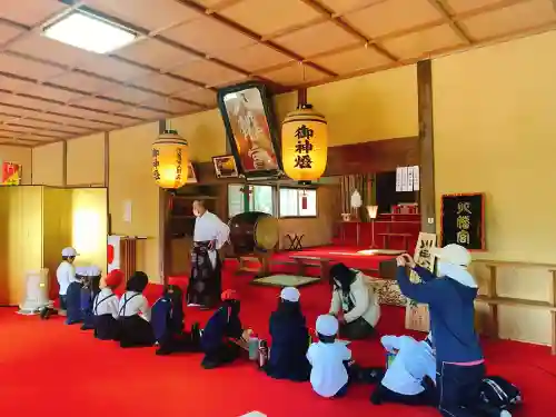 川田八幡神社の体験その他