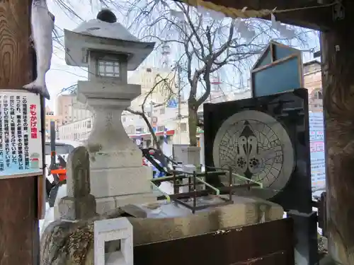 櫻山神社の手水