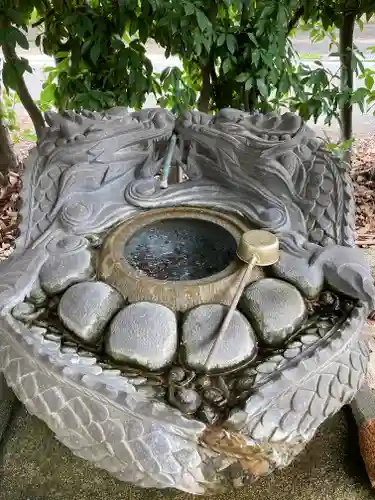 室城神社の手水舎