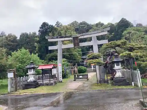 海津天神社の鳥居