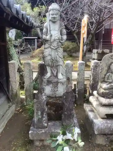 長久寺の像