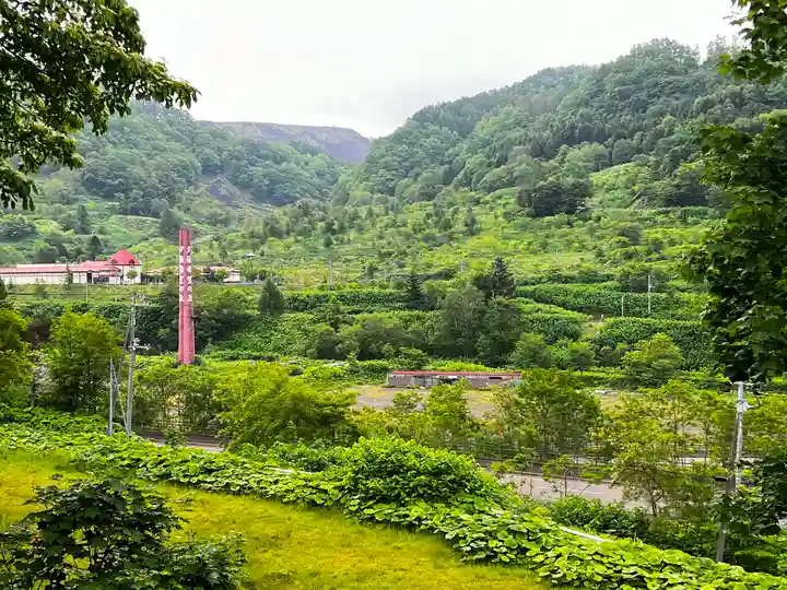 夕張神社の周辺