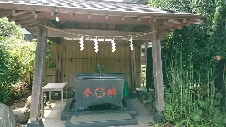 永谷天満宮の手水舎