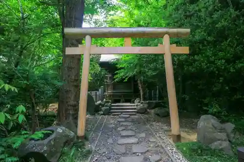 輪王寺の鳥居