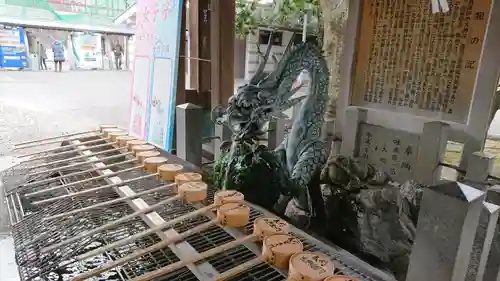 真清田神社の手水舎