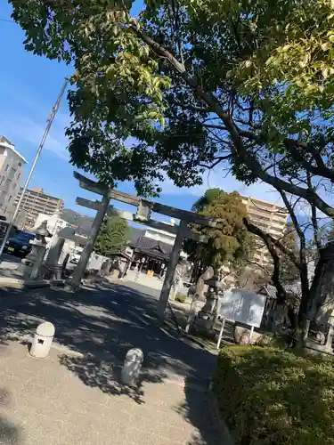 児玉神社の鳥居