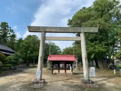 坂手神社の鳥居