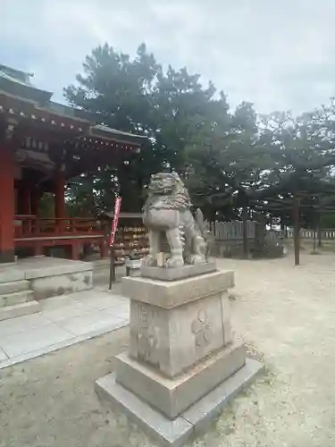 浜宮天神社の狛犬