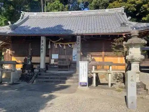 村國神社の本殿・本堂