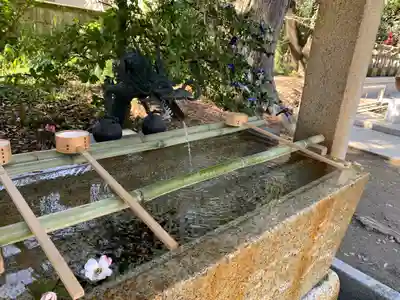 星宮神社の手水舎