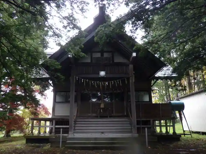 音江神社の本殿・本堂