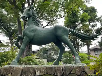 千束八幡神社の狛犬