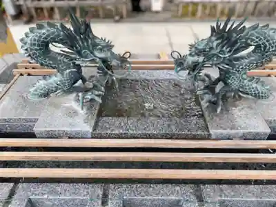 大國魂神社の手水舎