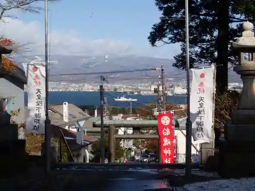 船魂神社の景色