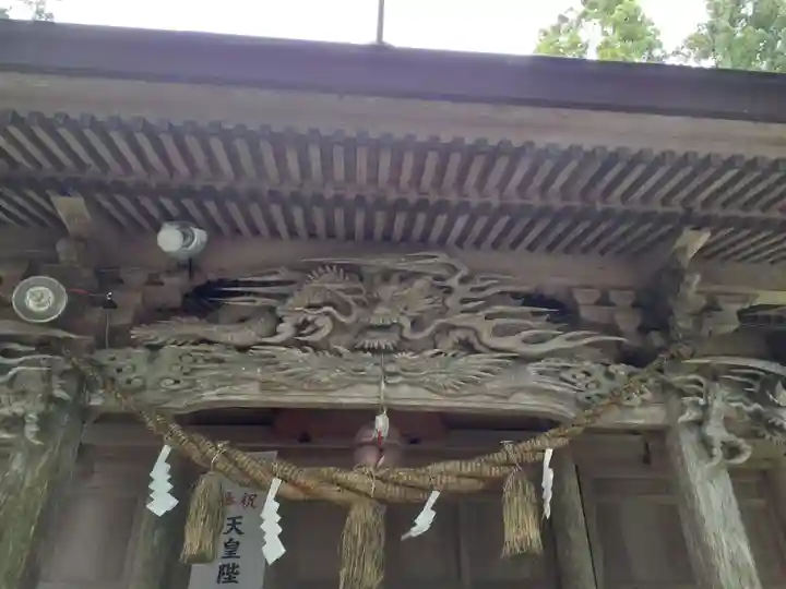 入谷八幡神社の芸術