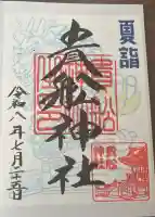 大森貴舩神社の御朱印