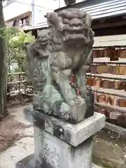 田縣神社の狛犬