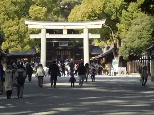 明治神宮の鳥居