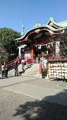亀戸天神社の本殿・本堂