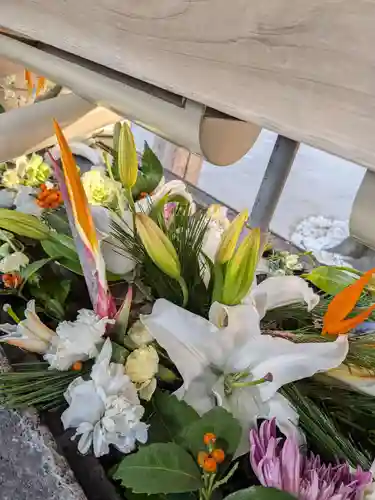 鳩森八幡神社の手水舎