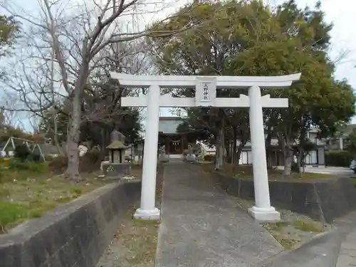 大野阿蘇神社の鳥居