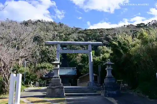 洲崎神社の鳥居