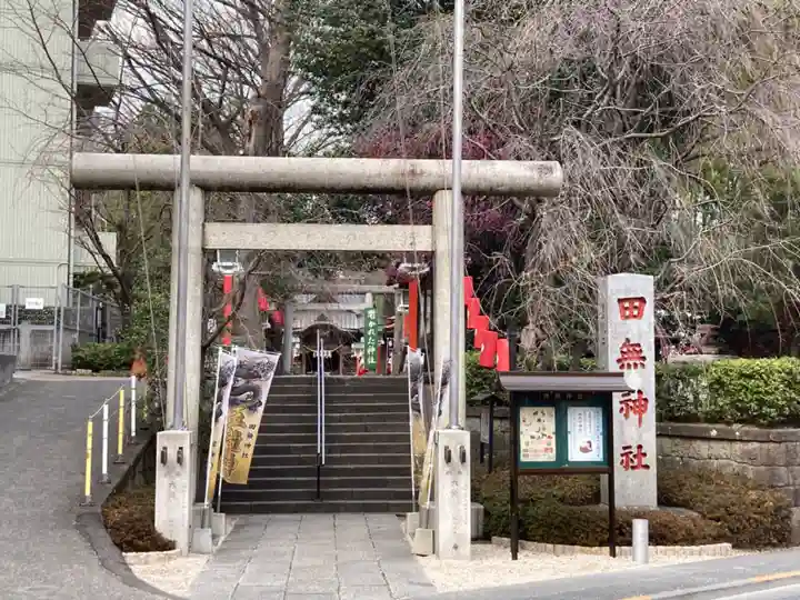 田無神社の鳥居