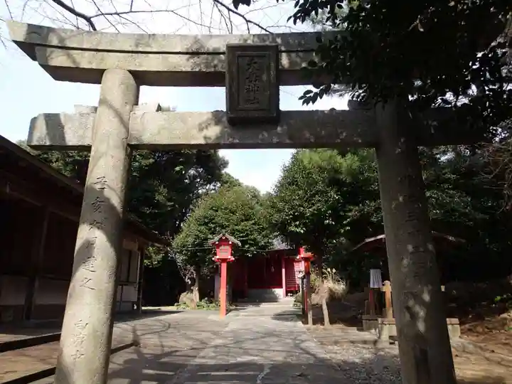大嶽神社(志賀海神社摂社)の鳥居