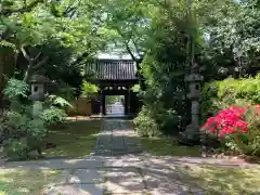 法明寺の山門