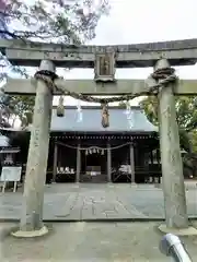 千栗八幡宮の鳥居