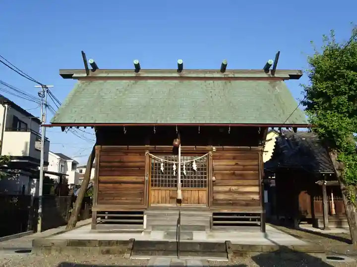 春日神社の本殿・本堂