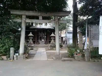 大原稲荷神社の鳥居