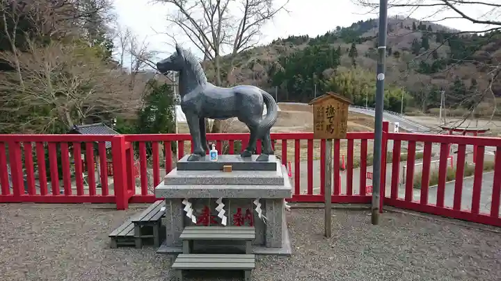 早馬神社の狛犬