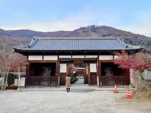 大藏經寺の山門・神門