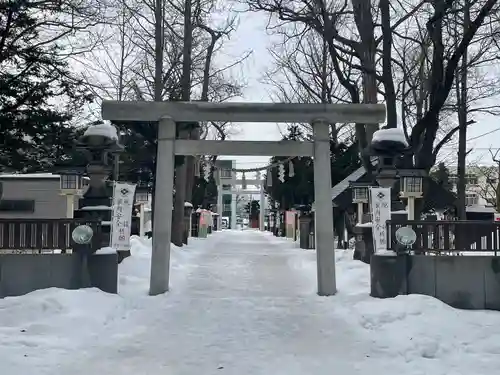 新琴似神社の鳥居
