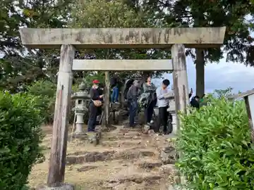 御井神社奥之宮の鳥居