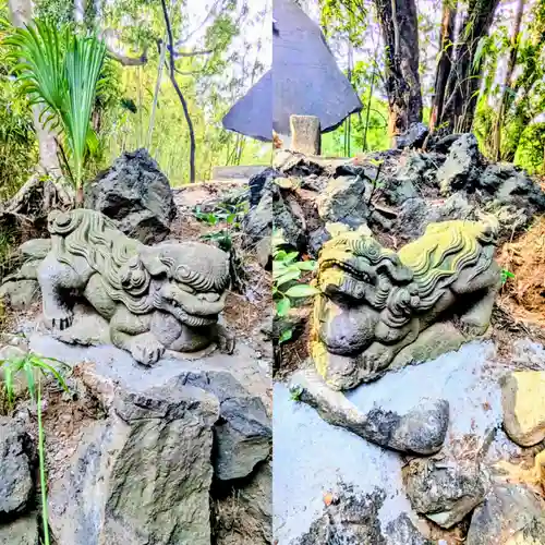 七百餘所神社 の狛犬