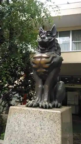 稲毛神社の狛犬